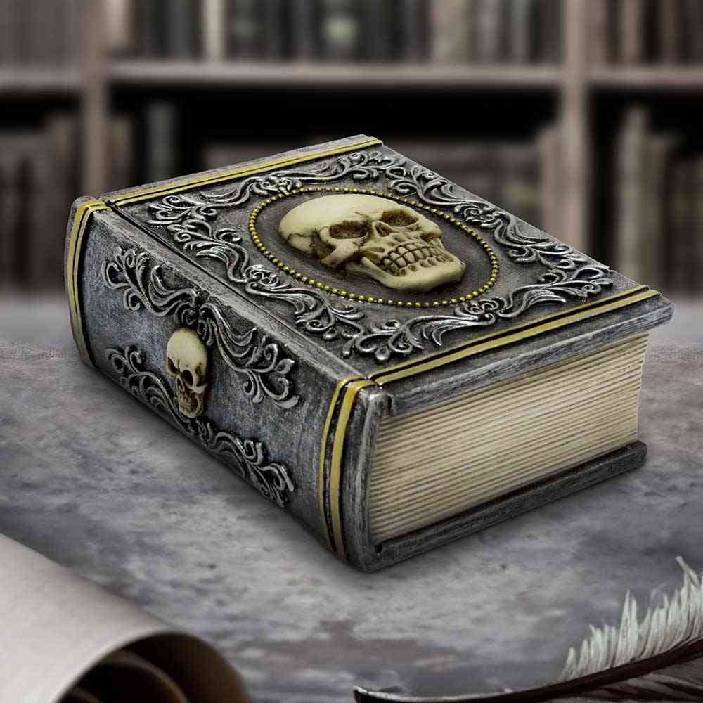 Nemesis Now - Grimoire Treasure 11cm Decoratieve opbergdoos - Multicolours